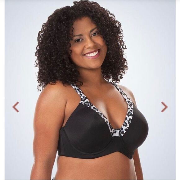 Leading Lady leopard full figure bra 50DD - Picture 1 of 4